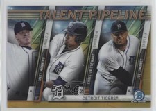 2017 Bowman Gold Refractor 31/50 Matt Manning Christin Stewart Joe Jimenez uk2