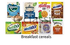 Breakfast  Cereals Selection - Various Flavours & Sizes same day dispatch