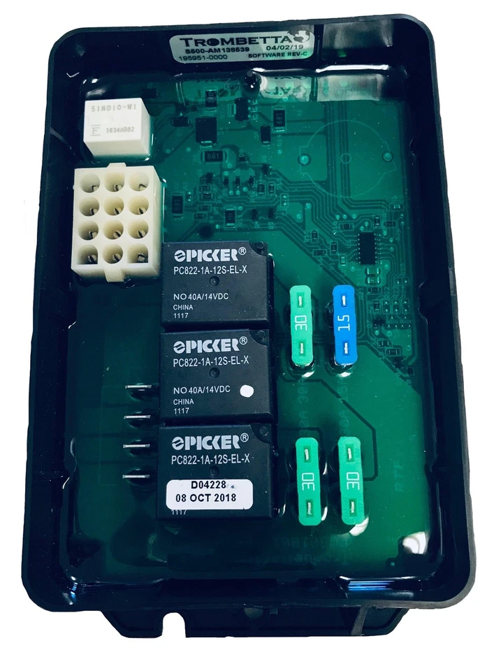 Módulo de relé de equipo original John Deere - AM138539,1 Foto 4 de 4