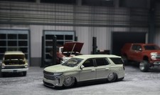 Greenlight 2023 Chevy Tahoe Premier 1/64 PERSONALIZZATO telaio/ruota scambio corpo su 28s