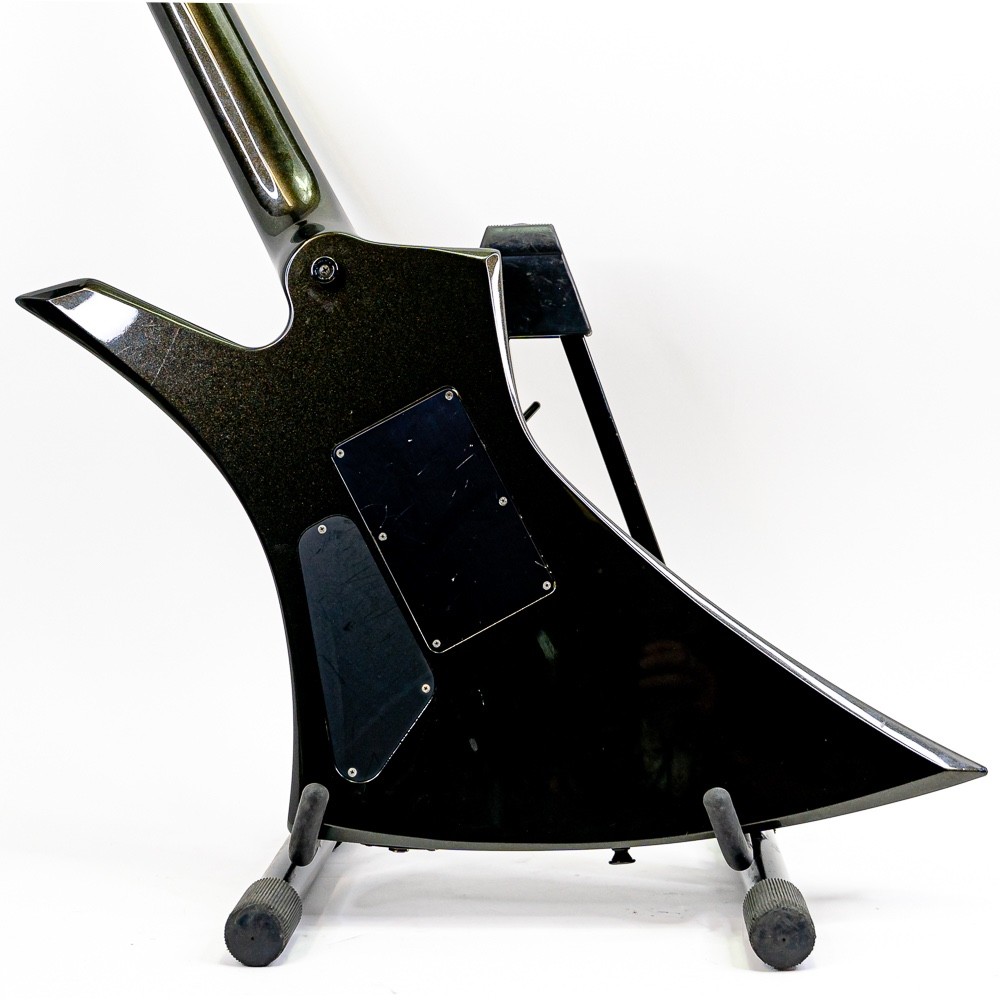 1997 Grover Jackson Kelly Dark Green Sparkle - Repaired Headstock