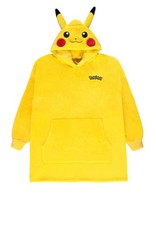 Pokemon Kapuzenpullover Herren Pikachu gelb Fan-Merch, Gaming 100% Polyester