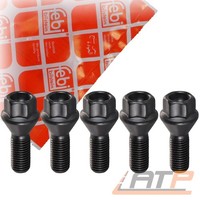 5X Radschrauben M12 X 1,5 X 26 MM SW17 Radbolzen Radschraube 32184375