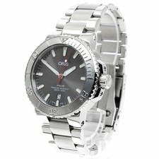 ORIS WATCH 01 733 7730 4153-07 AQUIS DATE RELIEF AUTOMATIC STAINLESS STEEL MEN'S 2
