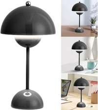 Tischlampe Kabellos Flowerpot Lampe Dimmbar Touch Retro Schreibtischlampe