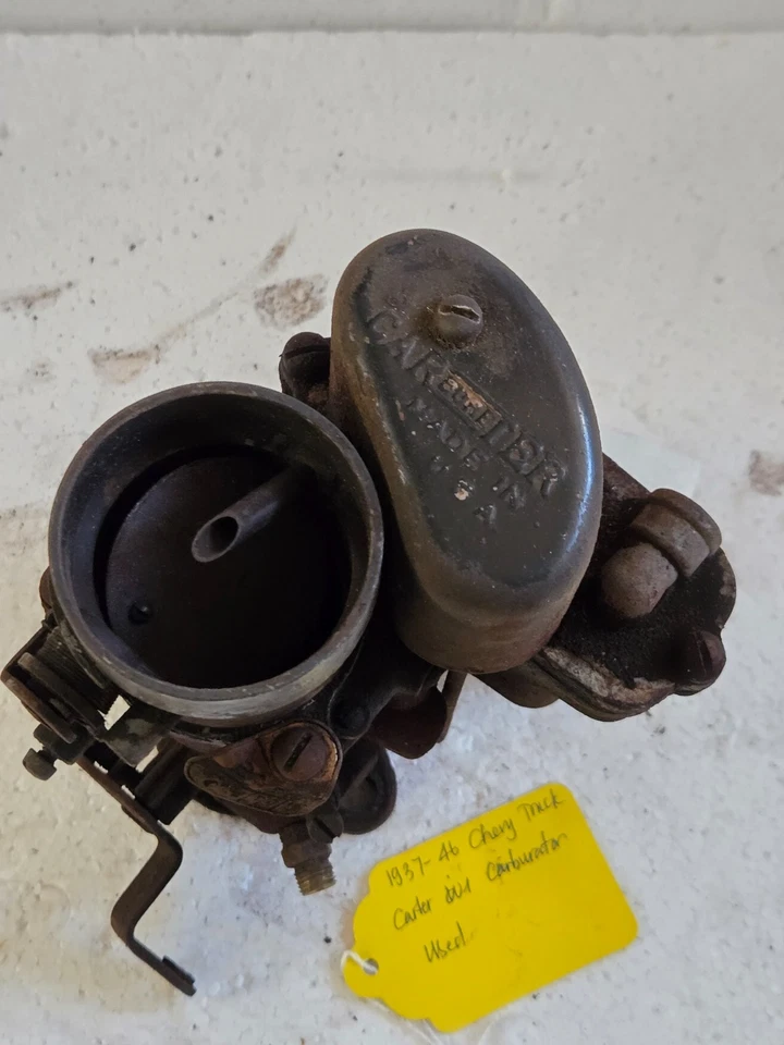 Carburador usado Chevy Truck Carter W1 1937-1946 Foto 2 de 4