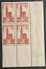 France Timbre N° 443 En Coin Daté / Neuf**/ 1939