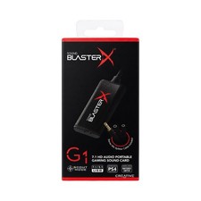New Creative Sound BlasterX G1 7.1 HD Portable USB Gaming Sound Card DAC Amp