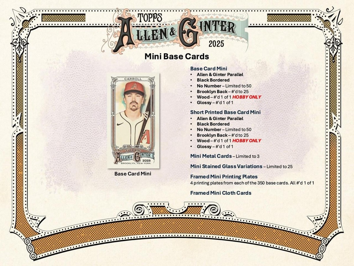 2025 Topps Allen & Ginter Baseball Hobby Pack | eBay
