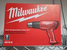 Milwaukee Dual Temperature Heat Gun 8975-6 New Open  Box Fast Shipping 