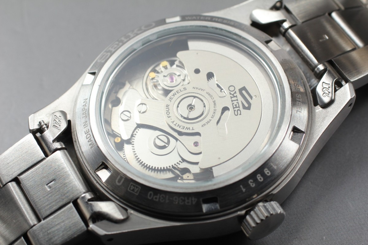 MINT w/Box, Paper】SEIKO 5 Sports 4R36-00E0 SARZ005 Black