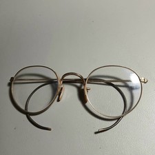 Vintage Bausch & Lomb B&L 1/10 12K GF Gold Filled Eyeglasses 