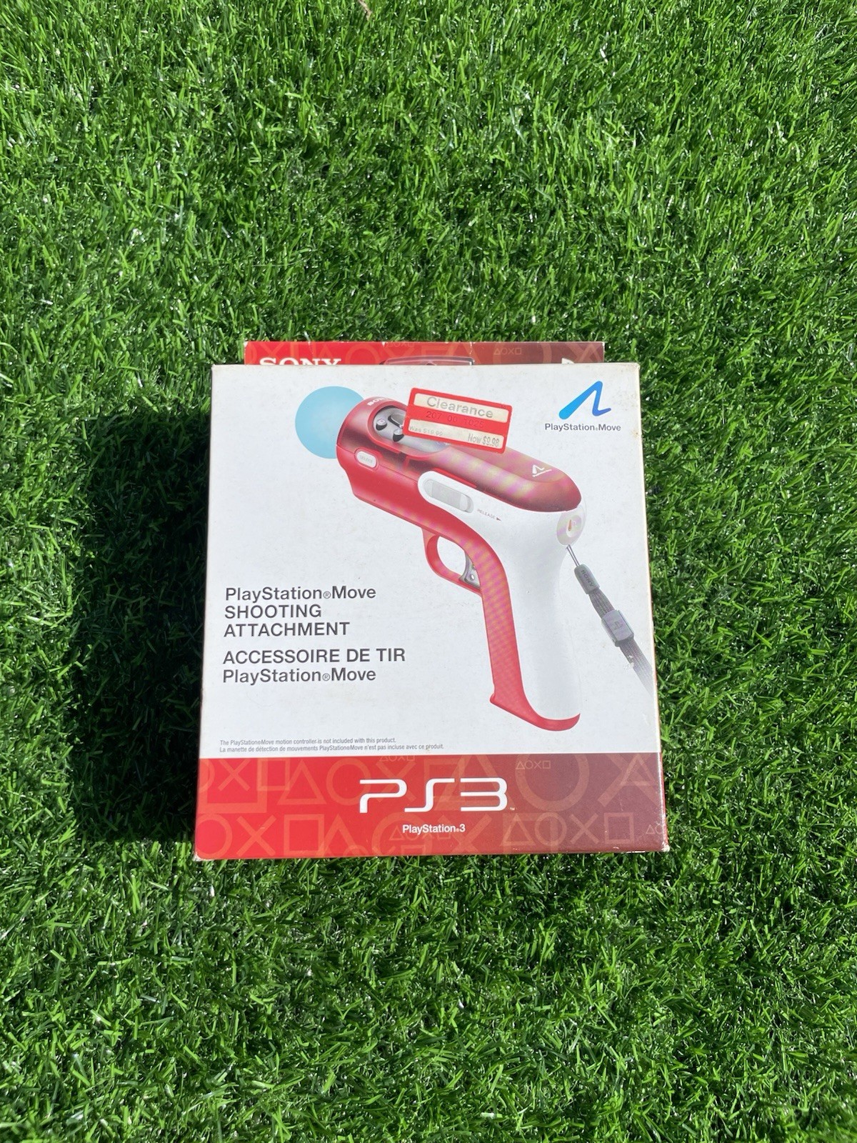Playstation Move Motion Controller Shooting Attachment Sony PS3 New In Box