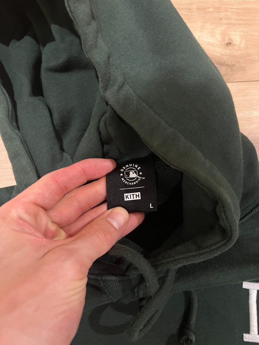 Kith x MLB Los Angeles Dodgers Hooded Sweatshirt Green – Size L | eBay