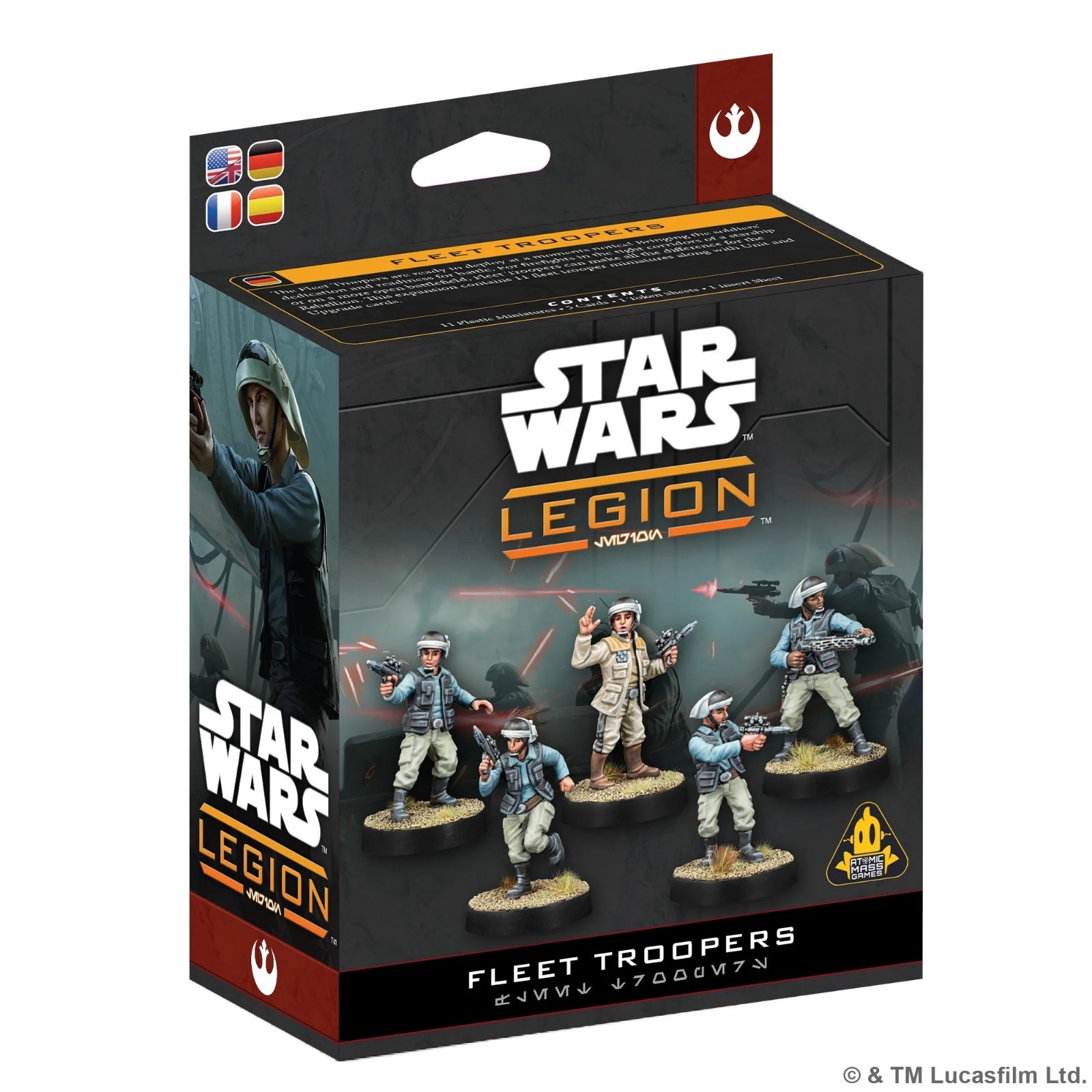 Star Wars Legion Fleet Troopers 11 Miniatures Pack
