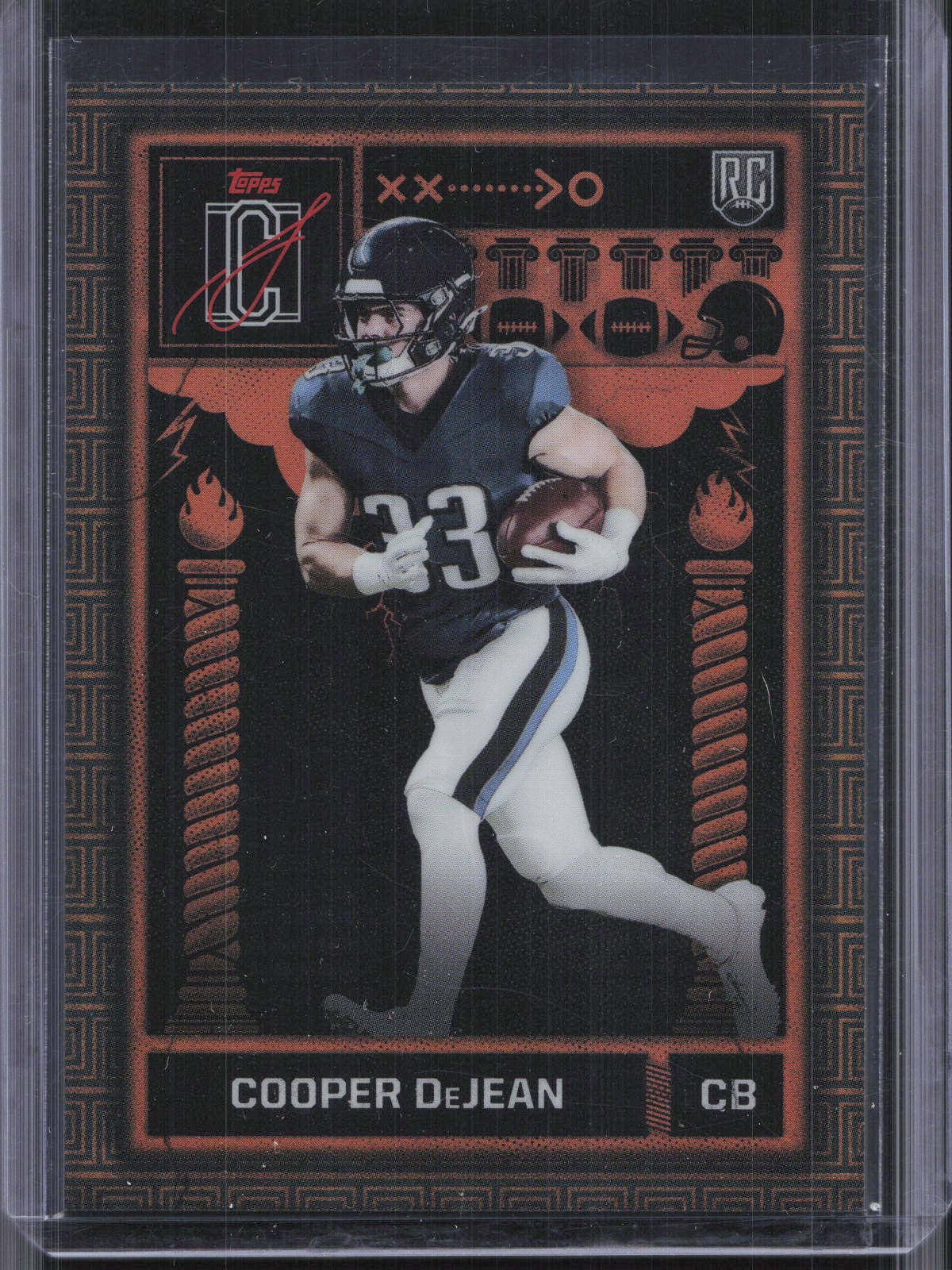 2024 Topps Signature Class #O-6 Cooper DeJean Odyssey Case Hit RC