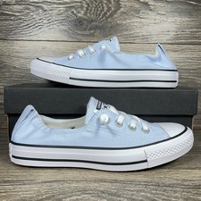 Converse Women's Chuck Taylor All Star Shoreline Slip-On Blue Shoes Sneakers New