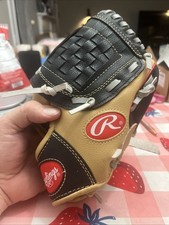 Rawlings WPL 10CBSG 10" Youth Mitt Fits Left Hand For Right Handed Thrower EUC