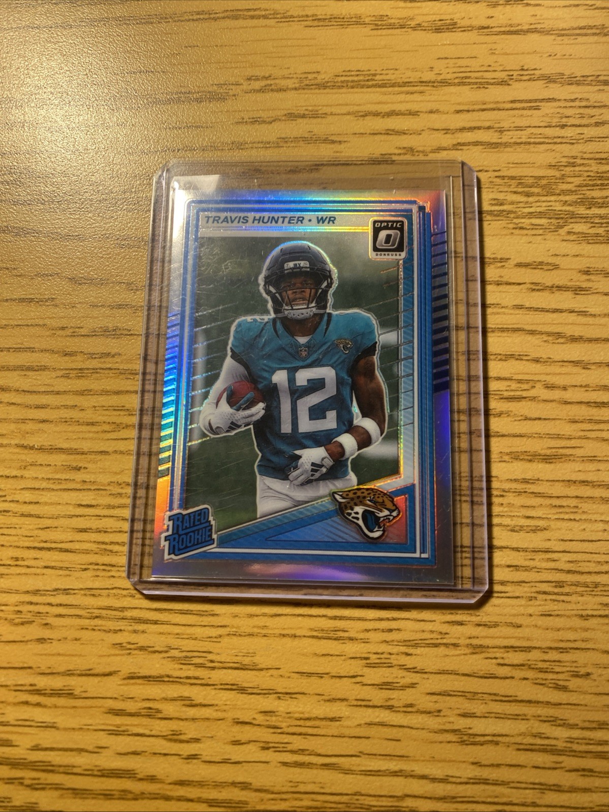 2025 Panini Donruss - Rated Rookie Travis Hunter #301 Optic Preview Holo...
