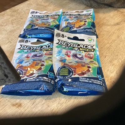Beyblade Micros Series 3 Blind Bag with launcher Lot of 4 New