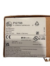 IFM Electronic Pressure Sensor PI2798 **BRAND NEW**