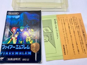 Fire Emblem Gaiden Famicom with box and manual