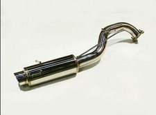 Obx Stainless Hyundai Tiburon 2.0l 97-01 Rear Section 12 B-pipe Exhaust Kit