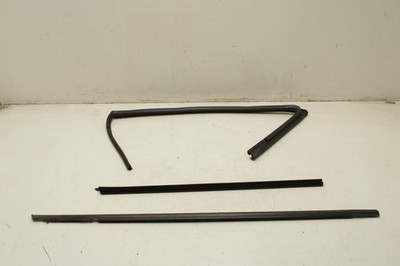 2019-24 Kia Forte LXS Front Right Door Run Channel w/ Belt Molding Weatherstrip