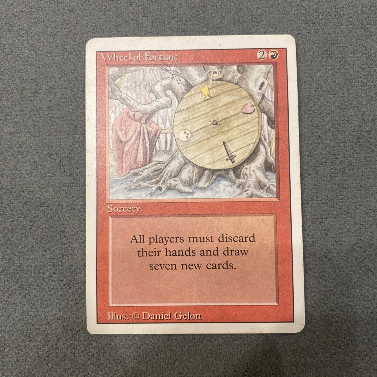 Wheel Of Fortune In Individual Magic: The Gathering Cards for sale