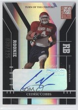 2004 Donruss Elite Turn of the Century Auto 30/125 Cedric Cobbs #113 Auto 1h1