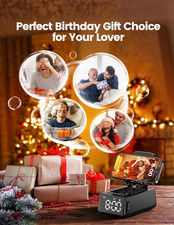 Bluetooth Speaker HD Sound Birthday Gift for Men Women Dad Mom Husband Wife