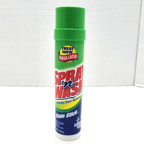 Spray 'n Wash Laundry Pre-Treater Stain Remover Stick 2002 Discontinued USA 6oz