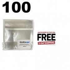 100 OPP Plastic Wrap Bag for Standard CD Jewel Case 10.4mm  1-3 DAYS