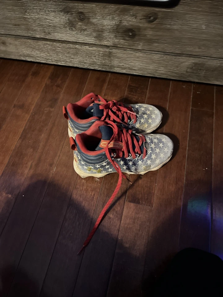 Baseball Cleats USA Size 1 Youth - Image 2 of 4