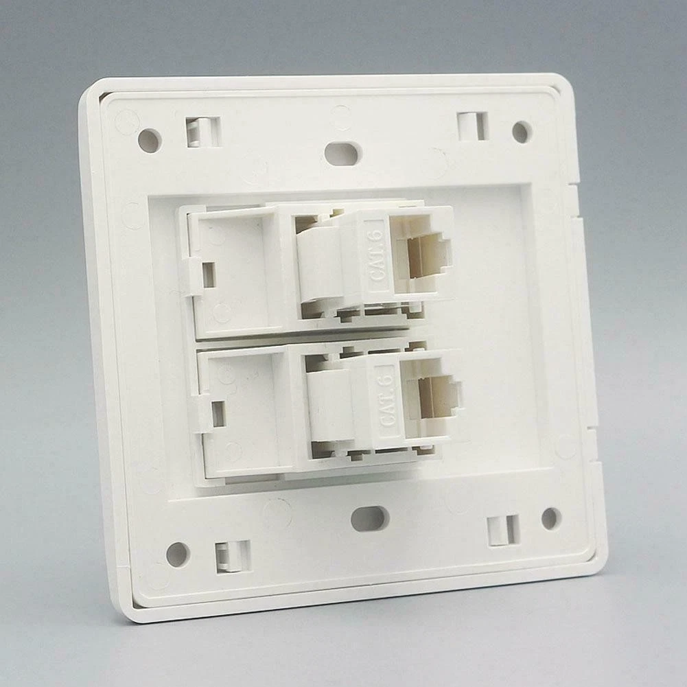 Presa A Muro Esterna Rj45 Cat. 6 Per Reti - Armadi Rack - Foto 2