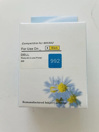 Inkjet Cartridge Black Dell MK992 Compatible