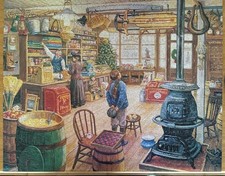White Mountain "The Olde General Store" 1000 Pc Jigsaw Puzzle Larger Pieces 229