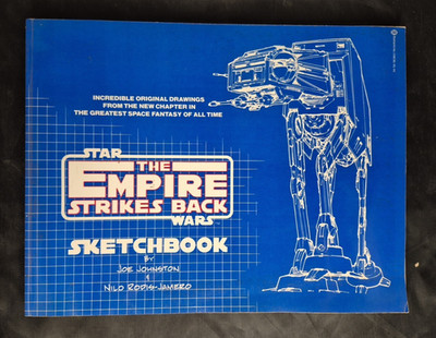 Star Wars Empire Strike Back Sketchbook 1st Ed Joe Johnston Nilo Rodis-Jamero