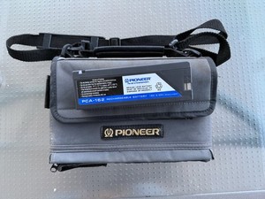 Pioneer PCM-300B Analog Car Bag Phone Boxed Set Excellent w/ Portable Battery
