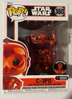 Funko #360 SF Giants Exclusive Star Wars C-3PO Metallic Orange - NIB Unopened
