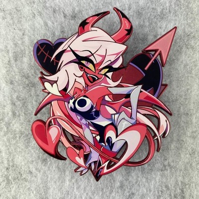 Helluva Boss Verosika Chrome Enamel Pin HunterFlowerPin 36.50