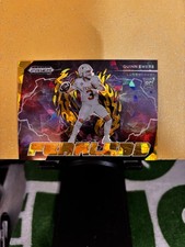 2025 Panini Prizm Draft Picks - Fearless Quinn Ewers #F-QES Gold Ice Prizm (RC)