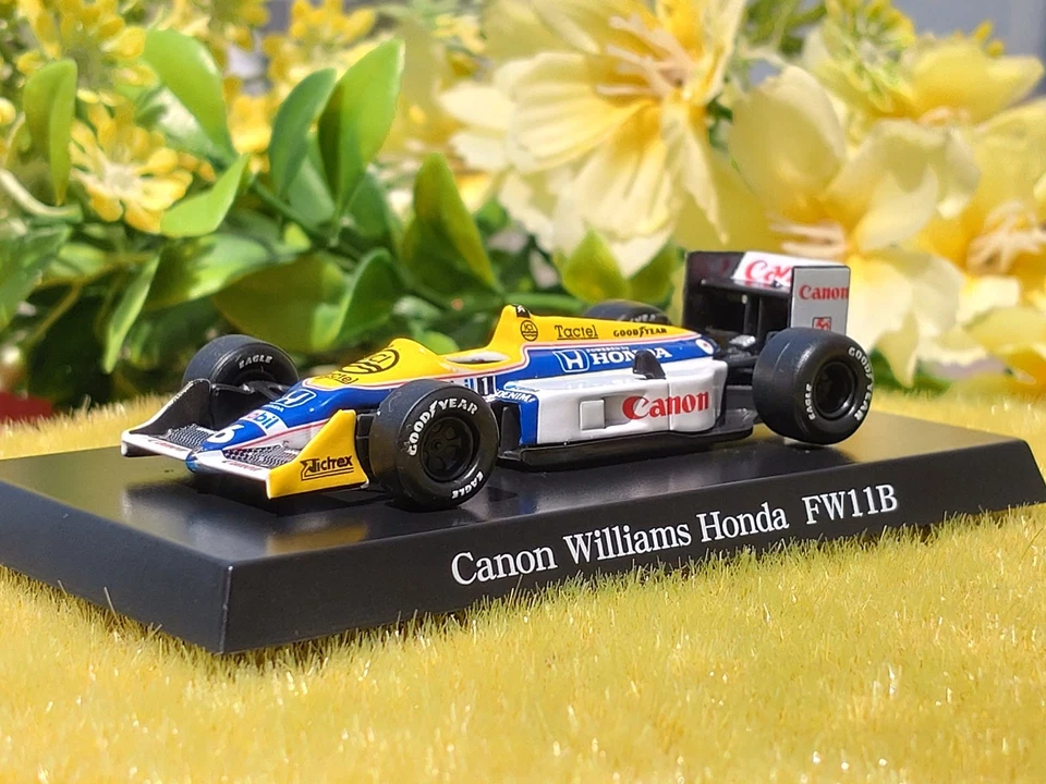 Canon Williams Honda / FW11B /  No.6 N.Pique 1987 / 1/64 Diecast car  Aoshima - Image 2 of 4