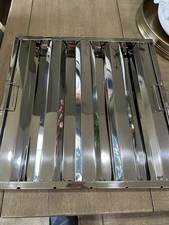 Vevor YSFLQ 20X20 Hood Filter Grease Baffle   Box of 6 St Steel Commercial