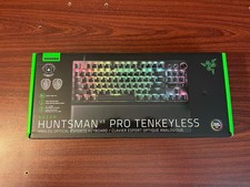 Razer Huntsman V3 Pro Tenkeyless Wired USB Black Keyboard w/ Wrist Rest SEALED