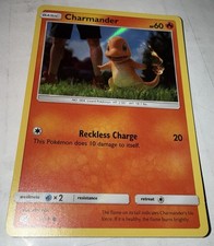 Carta Pokemon Charmander 4/18 Detective Pikachu quasi nuova