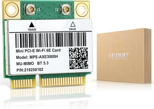 AX210HMW WiFi Card, Wi-Fi 6E Laptop Wireless Card Mini PCIE Interface, Tri-Band