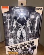NECA Teenage Mutant Ninja Turtles Mirage Foot Elite Assassin-Black & White Rare