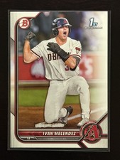 Ivan Melendez 1st Rookie 2022 Bowman Draft Card #BD-29 Arizona Diamondbacks