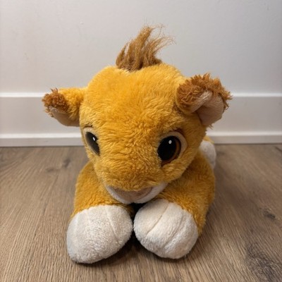 Mattel Vtg The Lion King Floppy Baby Simba Stuffed Plush Animal Cub 12  1993